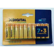 батарейка X-Digital LR06 10pack