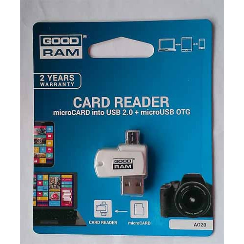 Купити Card Reader Goodram MicroSD+OTG