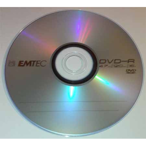 Купити DVD-R Emtec 4.7GB Bulk50 16x