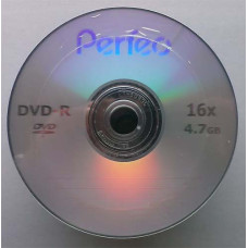 DVD-R Perfeo 4.7GB Bulk50 16x