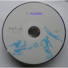 DVD-R Ridata 4.7GB Bulk10 16x Футбол
