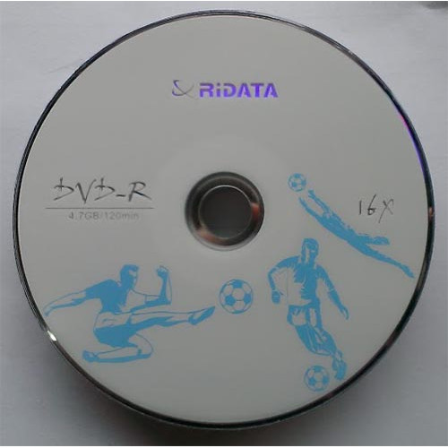 Купити DVD-R Ridata 4.7GB Bulk50 16x футбол
