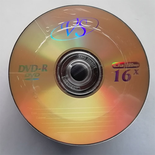 Купити DVD-R VS 4.7GB Bulk50 16x