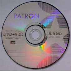 DVD+R 8.5GB DL Patron Bulk100 8x