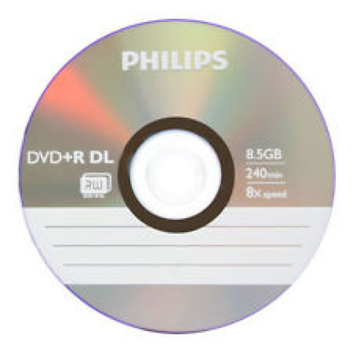 Купити DVD+R 8.5GB DL Philips Cakе10 8x