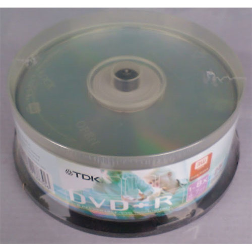 Купити DVD+R TDK 4.7GB Cake25 8x