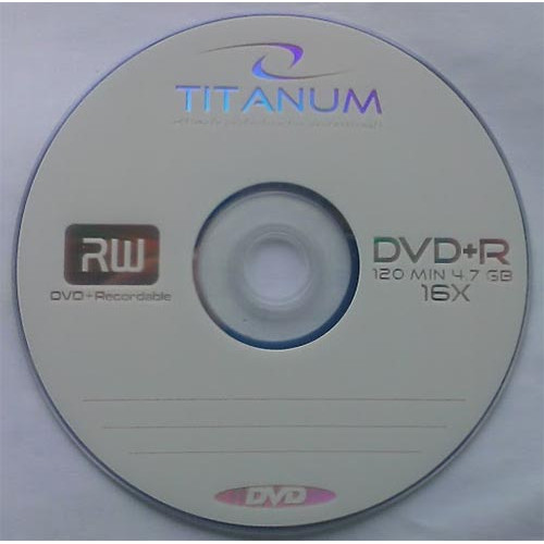 Купити DVD+R Titanum 4.7Gb Bulk50 16x