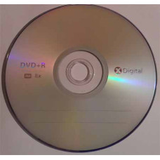 DVD+R X-Digital 4.7GB Bulk100 8x