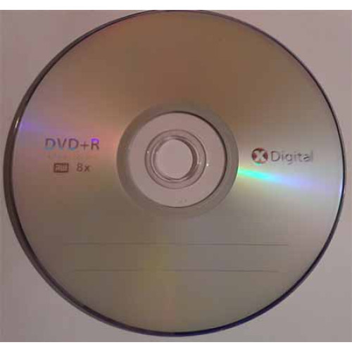Купити DVD+R X-Digital 4.7GB Bulk100 8x