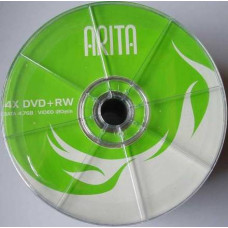 DVD+RW Arita 4.7GB Bulk50 4x