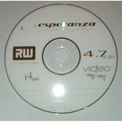 Купити DVD+RW Esperanza 4.7GB Bulk50 4x