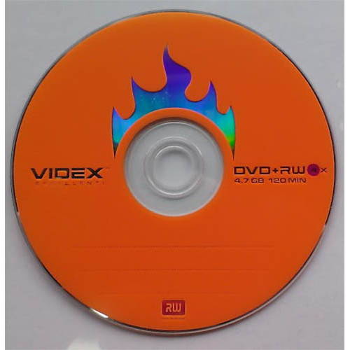Купить DVD+RW Videx 4.7Gb Bulk50 4x