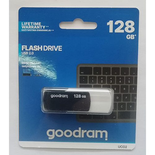 Купить Flash Goodram 128GB UCO2 Black/White
