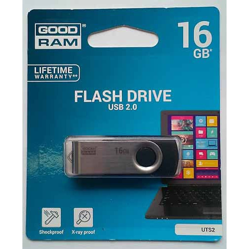 Купити Flash Goodram 16GB Twister Black