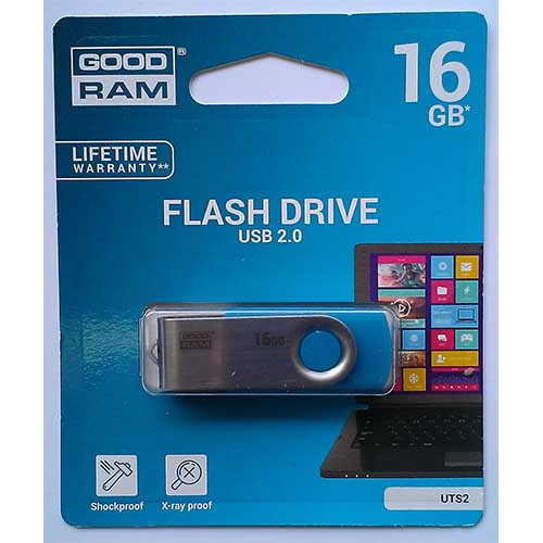 Купити Flash Goodram 16GB Twister Blue