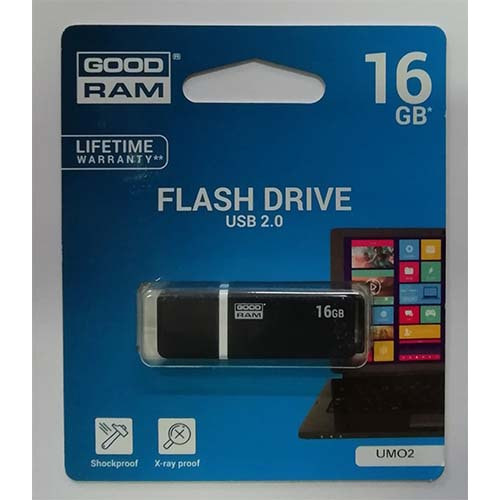 Купити Flash Goodram 16GB UMO2 Graphite