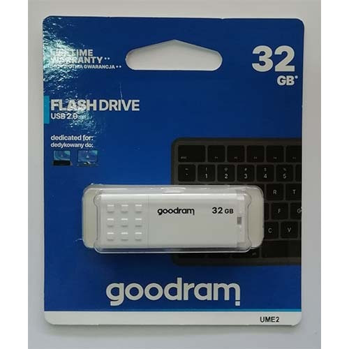 Купити Flash Goodram 32GB UME2 White