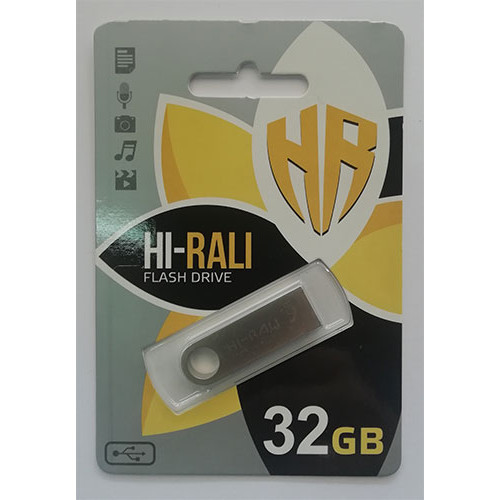 Купить Flash Hi-Rali 32GB Shutlte Series Silver