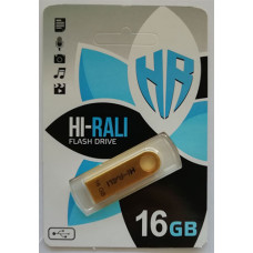 Flash Hi-Rali USB 16GB Shutlte Series Gold