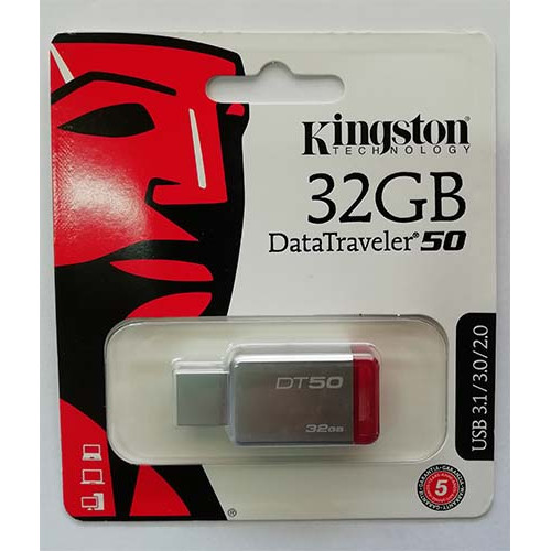 Купити Flash Kingston 32GB DT 50 USB 3.0