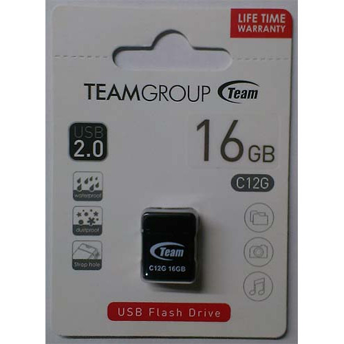 Купити Flash Team 16GB C12G Black