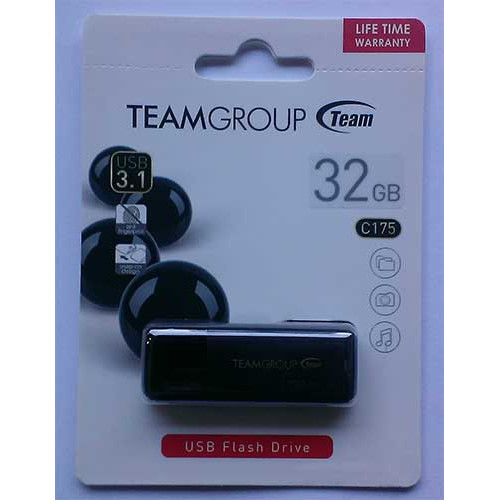 Купити Flash Team 32GB C175 Black USB 3.1