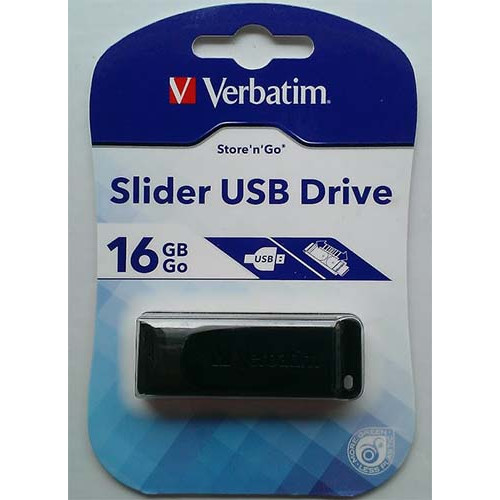 Купити Flash Verbatim 16GB Slider