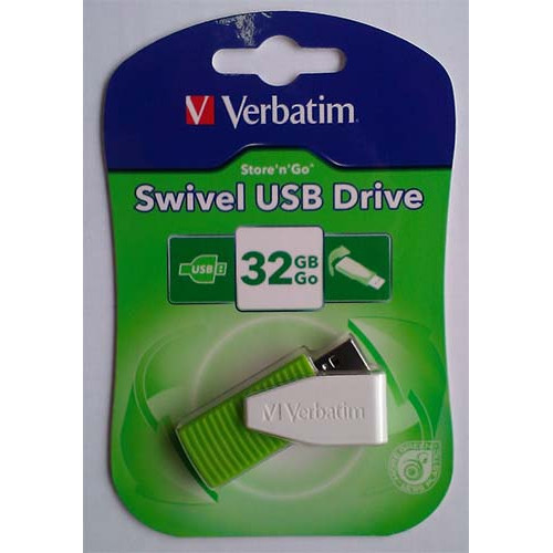Купити Flash Verbatim 32GB Swivel Green