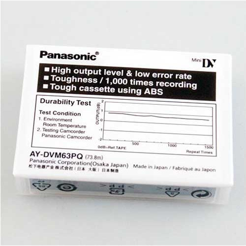 Купити Mini-DV Panasonic DVM-63 PQ Professional