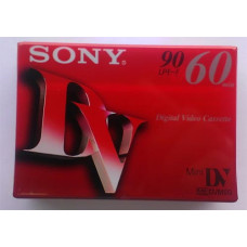 Mini-DV Sony DVM-60PR Premium красные