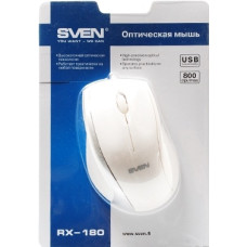 Мышь SVEN RX-180 USB White