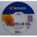 Купити DVD+R 8.5GB DL Verbatim Cake50 8x Life Series Printable