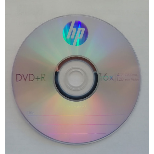 Купити DVD+R HP 4.7GB Bulk50 16x